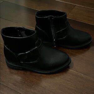 Cat & Jack Toddler Black Ankle Boots